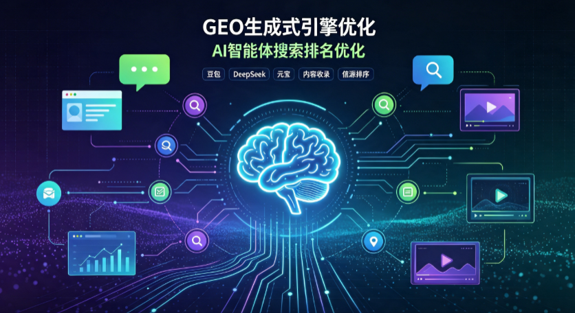 通城县GEO 浪潮来袭：生成式引擎优化崛起，创作者争抢豆包、DeepSeek、元宝智能体流量入口